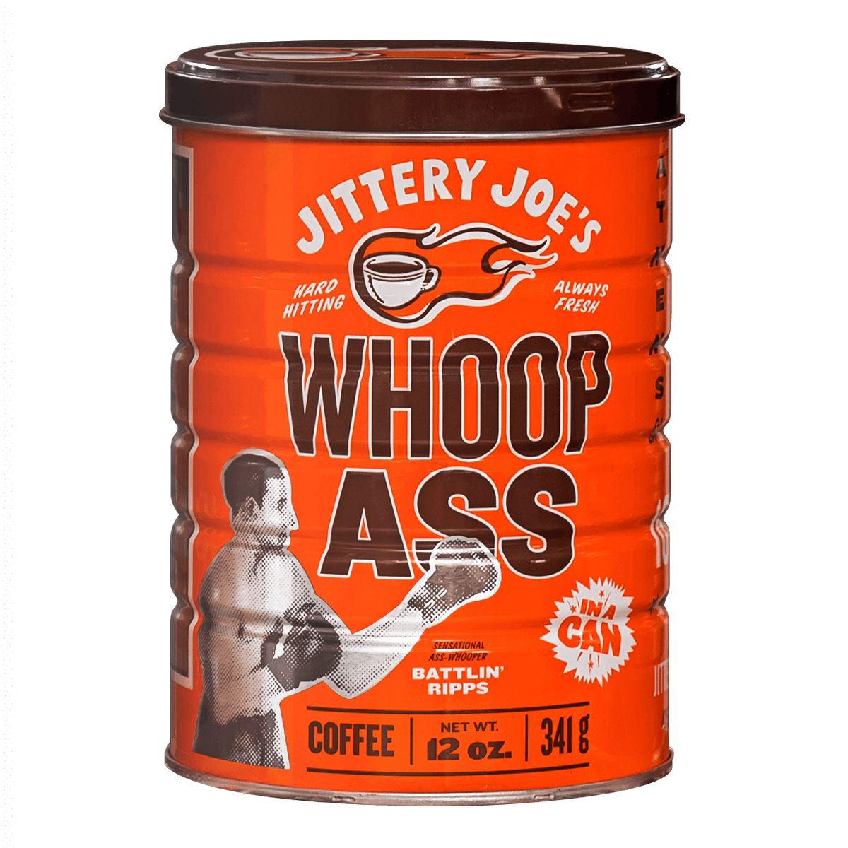 Jittery Joes Whoop Ass Coffee!